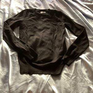Women’s slim fit black sweater